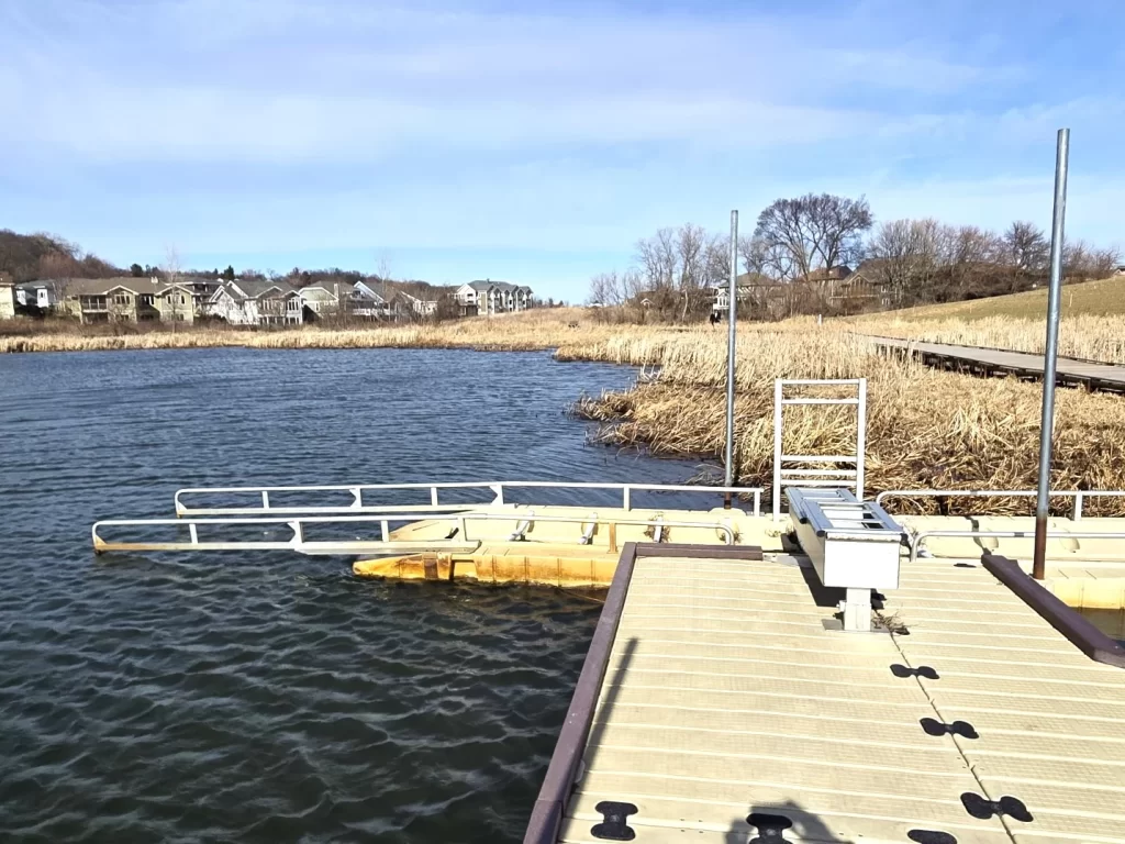 Graber Pond at Pheasant Branch Conservancy in Middleton Wisconsin