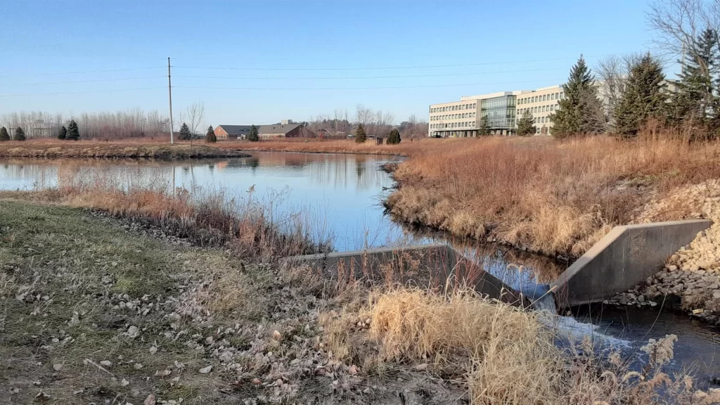 Streamflow Monitoring Confluence Pond