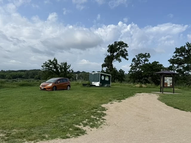 Former Frederick homestead site at Pheasant Branch Conservancy in Middleton Wisconsin
