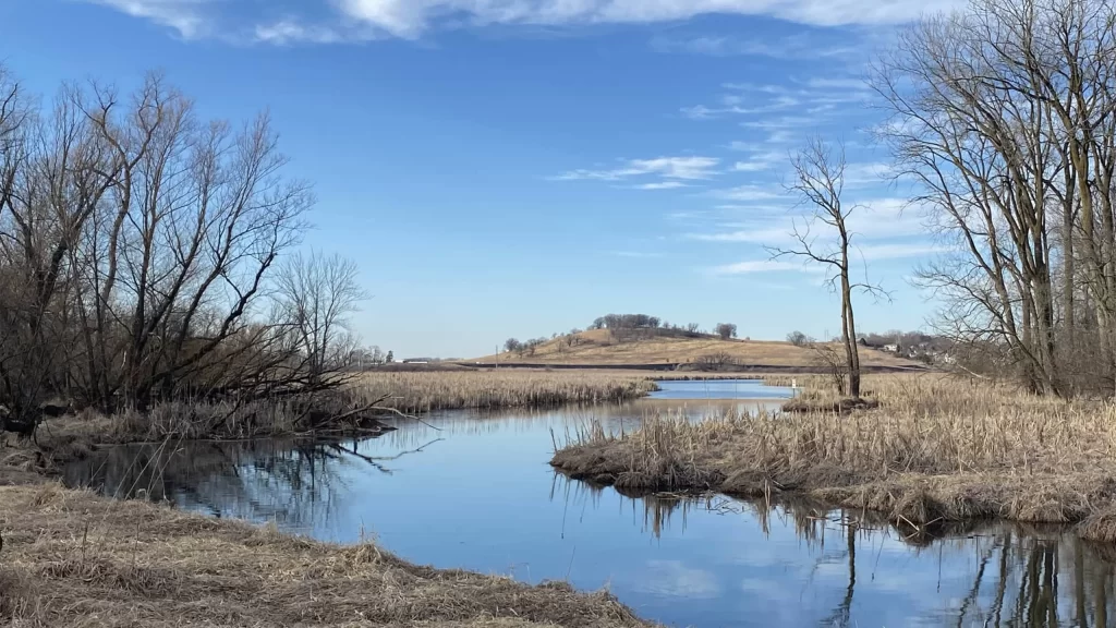 pheasant branch Creek in late winter/early spring at Pheasant Branch Conservancy Middleton WI