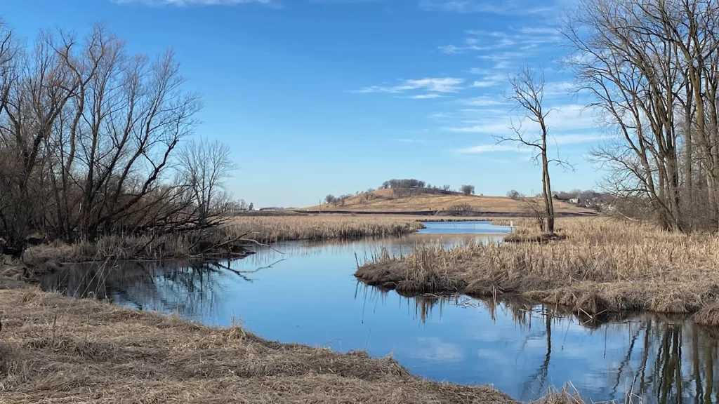Creek in the spring at Pheasant Branch Conservancy
