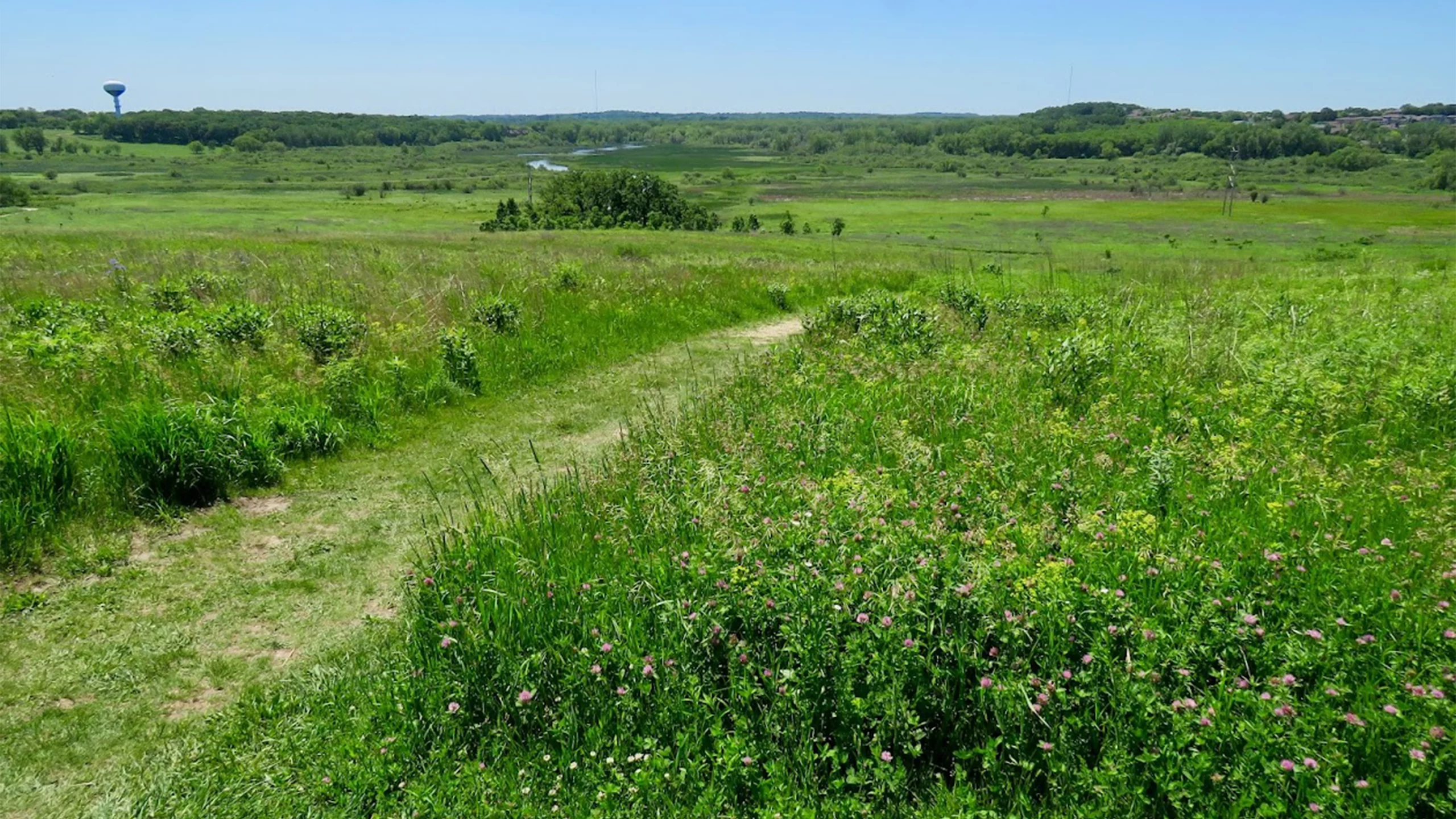 Scenic landscape at Pheasant Branch Conservancy in Middleton, Wisconsin
