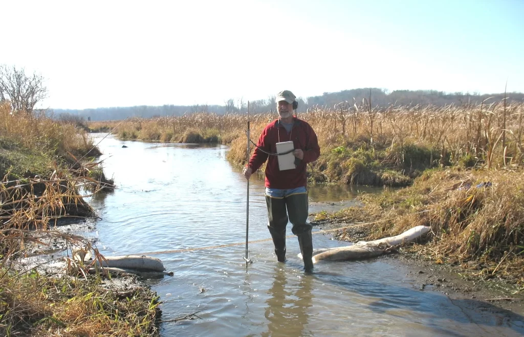 Water monitoring at Pheasant Branch Conservancy
