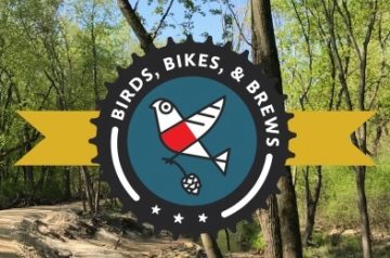 birds, bikes and brews logo