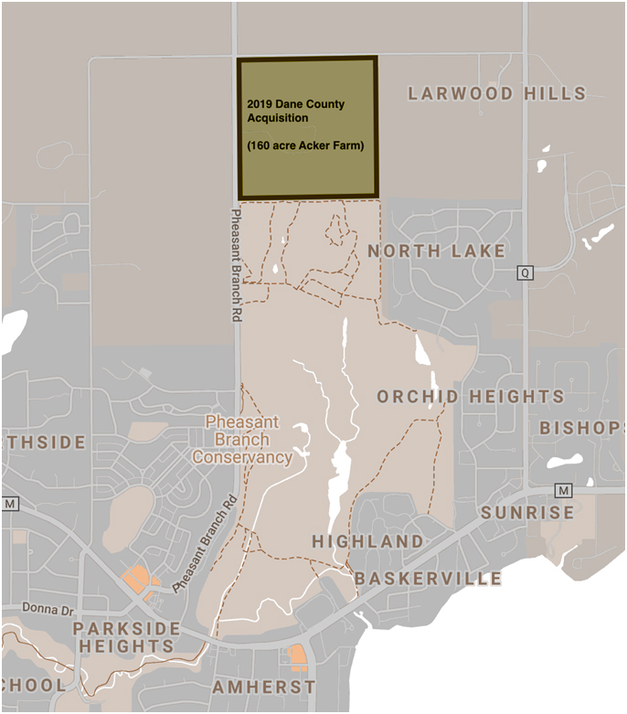 Map of Acker Addition Parcel
