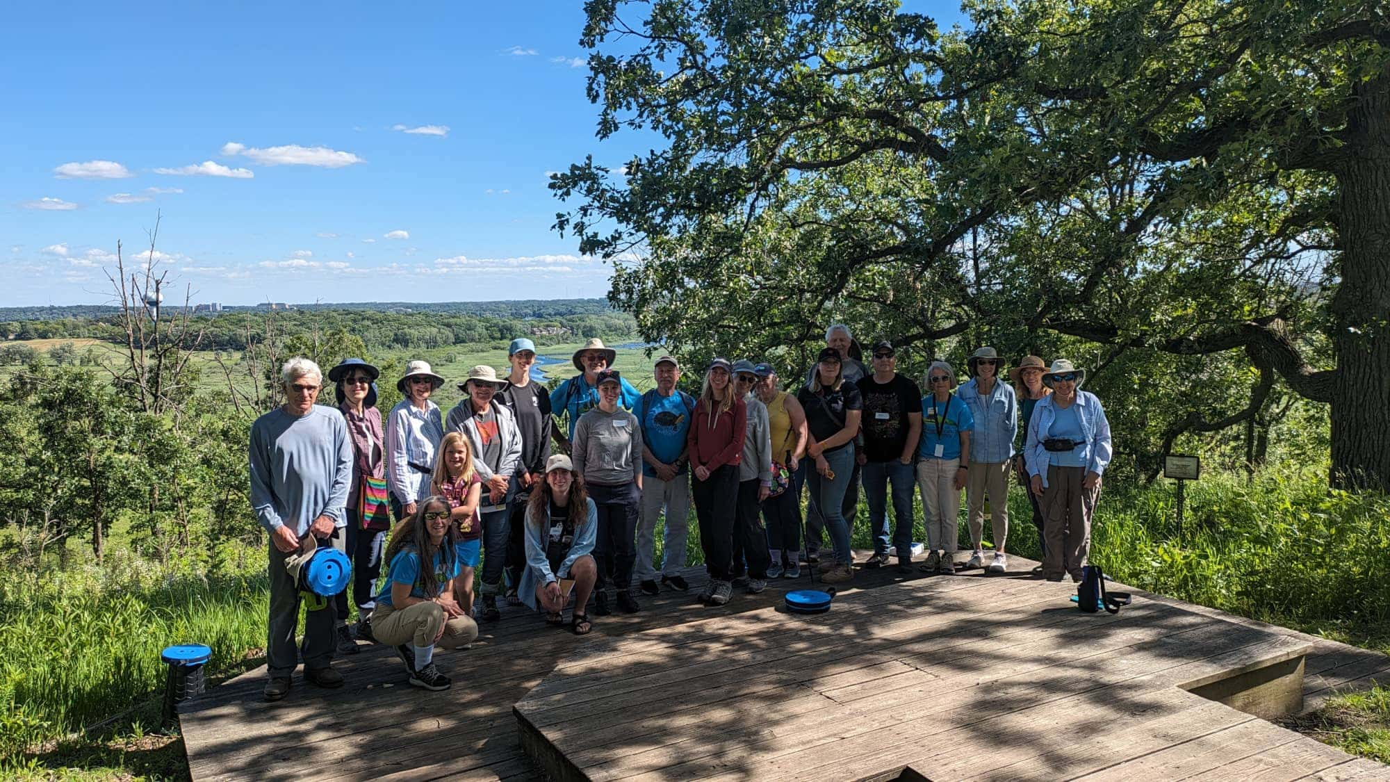 2024 Wisconsin Master Naturalist participants at Pheasant Branch Conservancy