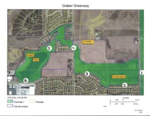 Graber Greenway Map