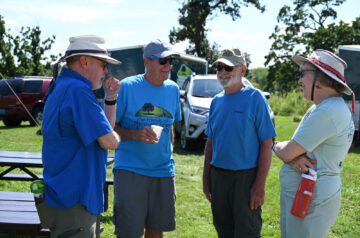 Attendees at the Friends of Pheasant Branch Conservancy’s 30th Anniversary Ice Cream social in July 2025